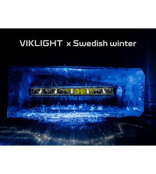LED-ramp - Viklight - Tellus 40 - 43.3" - 110cm - curved - Positionsljus Vit - Driving