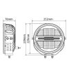 copy ofVerstraler - Optibeam - Savage 9 - 7'' - Positielicht Wit/Amber - Driving