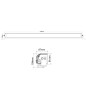 LED bar - Optibeam - Savage 50 - 50.2" - 127.6cm - Positielicht Wit/Amber - Driving LED bar - Optibeam - Savage 50 - 50.2" - 127.6cm - Positielicht Wit/Amber - Driving