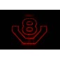 Begrenzungsleuchte - Ledson - LEDpoints Laser - Amber - 12V-24V - Set von 5 Begrenzungsleuchte - Ledson - LEDpoints Laser - Amber - 12V-24V - Set von 5