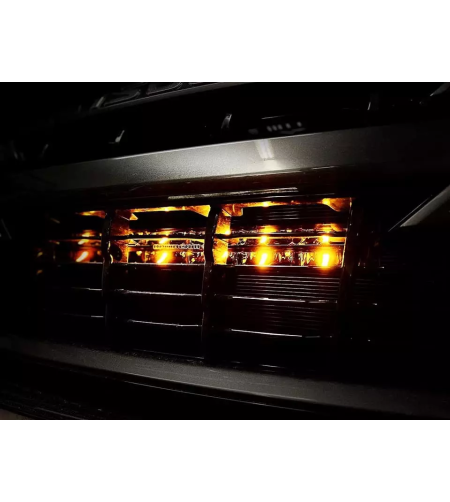 Grille Kit - DSM - Optibeam Super Captain Dual - 600 - 20.7" - 52.5cm - Isuzu - D-Max - 2020-2024
