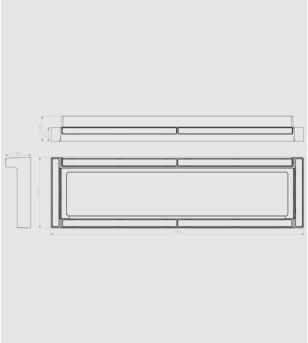Bakljus - WAS - W253 Nummerskyltshållare - 58cm - LED - Multifunction - flera blixtmönster - 12V-24V -