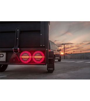 Achterlicht - WAS - W193 DD - Rechts - 14cm - LED - Dynamisch knipperlicht - Multifunction - 12V-24V