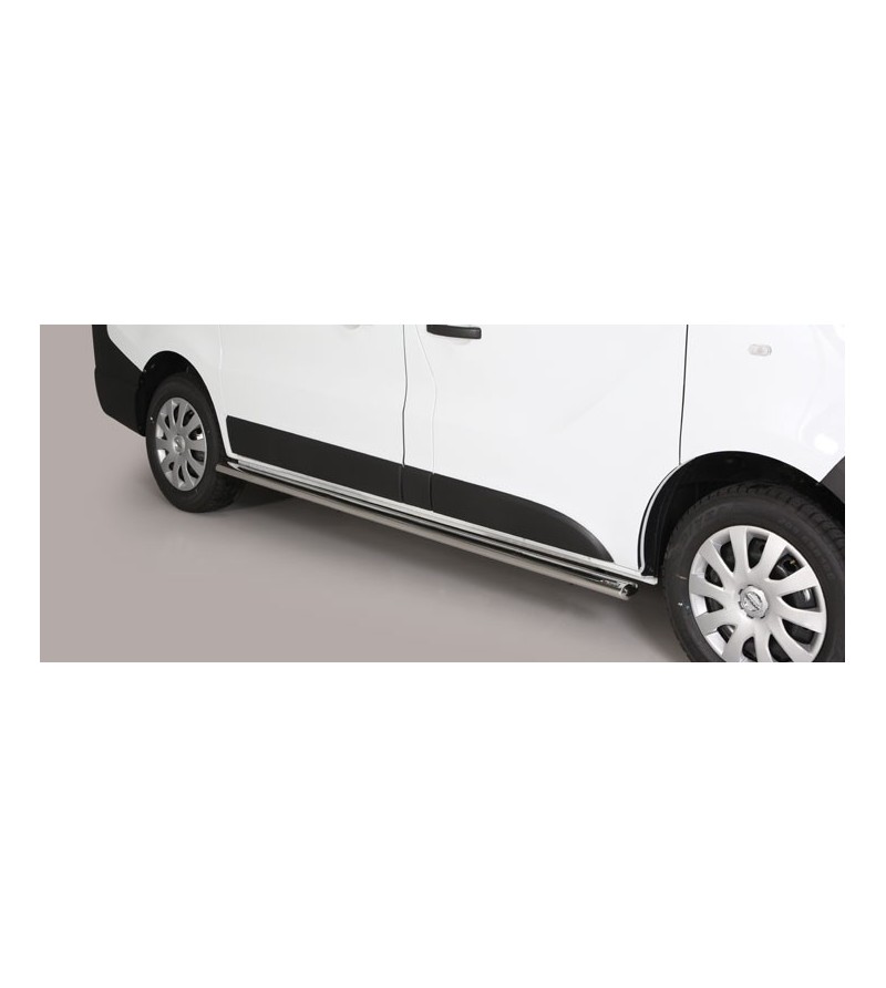 Seitenschutzbügel - Misutonida - Pedana - Oval - Schwarz matt - Satz - Nissan - NV300 - L1 - 2017-2021 Seitenschutzbügel - Misutonida - Pedana - Oval - Schwarz matt - Satz - Nissan - NV300 - L1 - 2017-2021