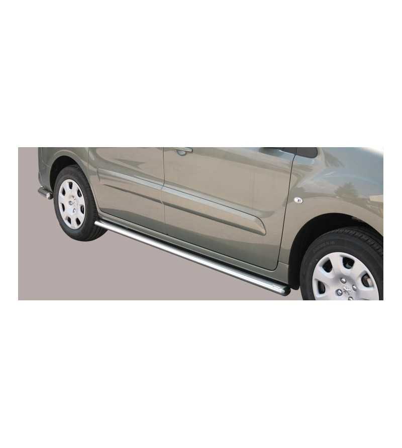 Seitenschutzbügel - Misutonida - Pedana - Oval - Schwarz matt - Satz - Peugeot - Partner - 2008-2018 Seitenschutzbügel - Misutonida - Pedana - Oval - Schwarz matt - Satz - Peugeot - Partner - 2008-2018