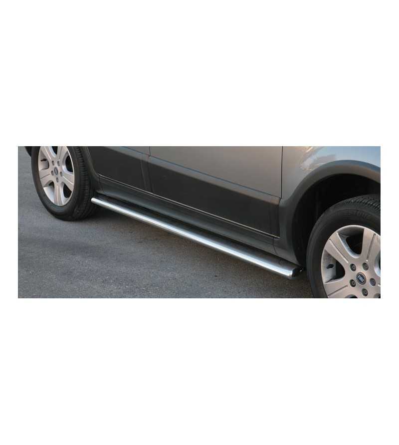 Sidebars - Misutonida - Pedana - Oval - Zwart mat - Set - Fiat - Sedici - 2006-2016 Sidebars - Misutonida - Pedana - Oval - Zwart mat - Set - Fiat - Sedici - 2006-2016