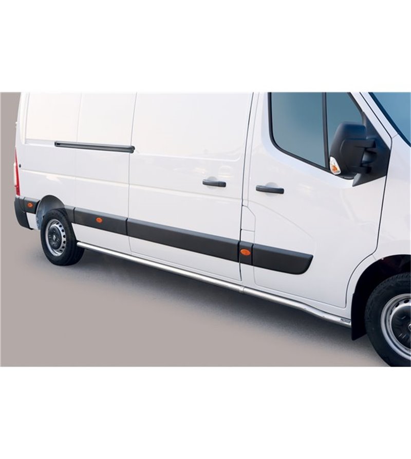 Sidorör - Misutonida - Pedana - Svart Matt - Set - Opel - Movano - L3 - 2020-2021 Sidorör - Misutonida - Pedana - Svart Matt - Set - Opel - Movano - L3 - 2020-2021