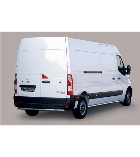 Sidebars - Misutonida - Pedana - Zwart mat - Set - Opel - Movano - L3 - 2020-2021