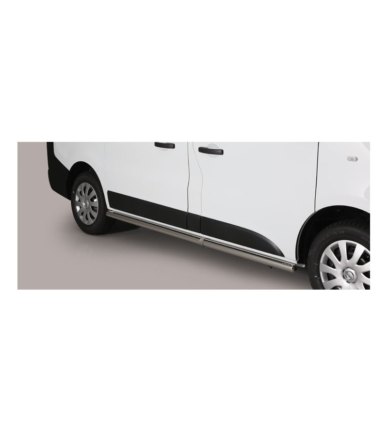 NV300 2017 Side Protections Inox - TPS/425/SWB - Bullbar / Lightbar / Bumperbar - Verstralershop NV300 2017 Side Protections Inox - TPS/425/SWB - Bullbar / Lightbar / Bumperbar - Verstralershop