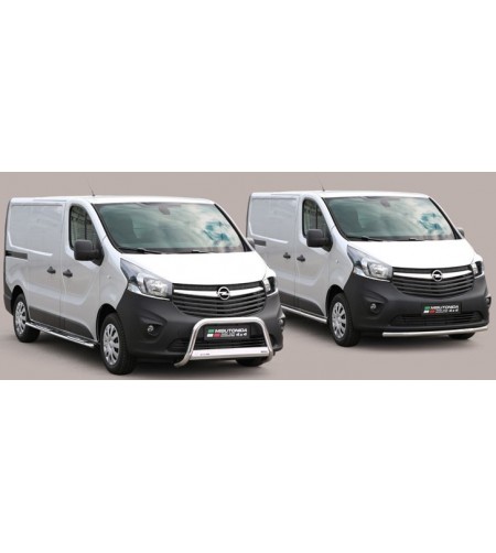 Sidebars - Misutonida - Pedana - Zwart mat - Set - Opel - Vivaro - 2014-2019