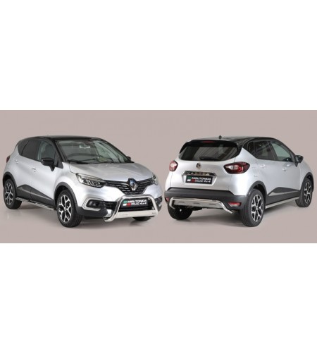 Sidebars - Misutonida - Pedana - Zwart mat - Renault - Captur - 2018-2019