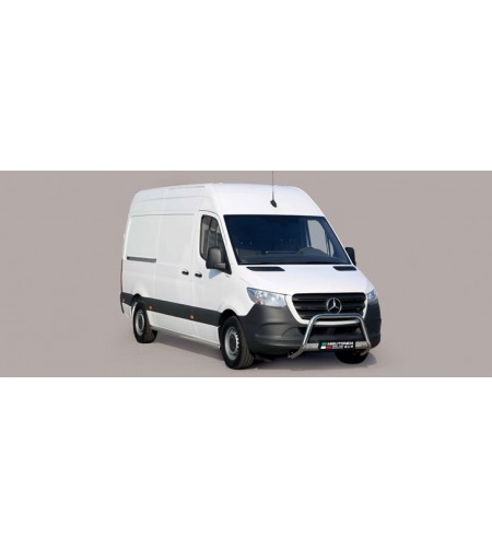Sidebars - Misutonida - Pedana - Zwart mat - Set - Mercedes - Sprinter - L2 - 2018+