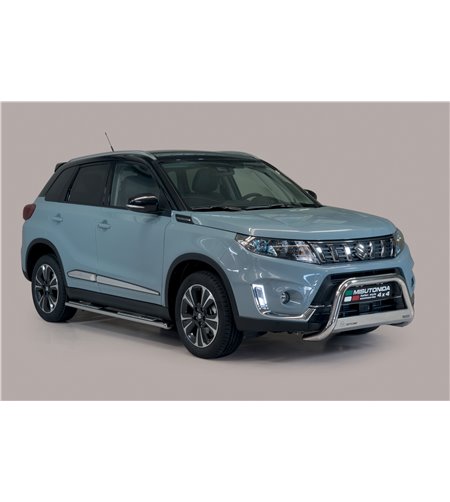 Sidorör - Misutonida - Design - Oval - Svart Matt - Suzuki - Vitara - 2019+