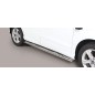 Sidebars - Misutonida - Design - Oval - Black matte - Set - Ford - Kuga - 2017-2019