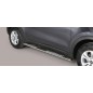 Sidorör - Misutonida - Design - Oval - Svart Matt - Set - Kia - Sportage - 2016-2018 Sidorör - Misutonida - Design - Oval - Svart Matt - Set - Kia - Sportage - 2016-2018