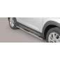 Sidebars - Misutonida - Design - Oval - Zwart mat - Hyundai - Tucson - 2015-2018 Sidebars - Misutonida - Design - Oval - Zwart mat - Hyundai - Tucson - 2015-2018