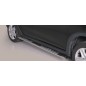 Sidorör - Misutonida - Design - Oval - Svart Matt - Set - Dacia - Sandero - Stepway - 2013-2019 Sidorör - Misutonida - Design - Oval - Svart Matt - Set - Dacia - Sandero - Stepway - 2013-2019