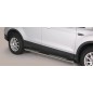 Sidebars - Misutonida - Design - Oval - Black matte - Set - Ford - Kuga - 2013-2016