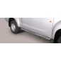 Sidebars - Misutonida - Design - Oval - Black matte - Set - Isuzu - D-Max - 2013-2016