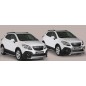 Sidorör - Misutonida - Design - Oval - Svart Matt - Set - Opel - Mokka - 2012-2016 Sidorör - Misutonida - Design - Oval - Svart Matt - Set - Opel - Mokka - 2012-2016
