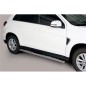 Seitenschutzbügel - Misutonida - Design - Oval - Schwarz matt - Satz - Mitsubishi - ASX - 2020-2023 Seitenschutzbügel - Misutonida - Design - Oval - Schwarz matt - Satz - Mitsubishi - ASX - 2020-2023
