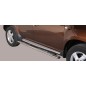 Sidorör - Misutonida - Design - Oval - Svart Matt - Set - Dacia - Duster - 2010-2017 Sidorör - Misutonida - Design - Oval - Svart Matt - Set - Dacia - Duster - 2010-2017