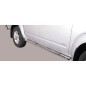 Sidebars - Misutonida - Design - Oval - Black matte - Set - Nissan - Navara - Double Cab - 2010-2015 Sidebars - Misutonida - Design - Oval - Black matte - Set - Nissan - Navara - Double Cab - 2010-2015