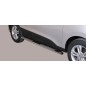 Sidorör - Misutonida - Design - Oval - Svart Matt - Set - Hyundai - IX35 - 2010-2018 Sidorör - Misutonida - Design - Oval - Svart Matt - Set - Hyundai - IX35 - 2010-2018
