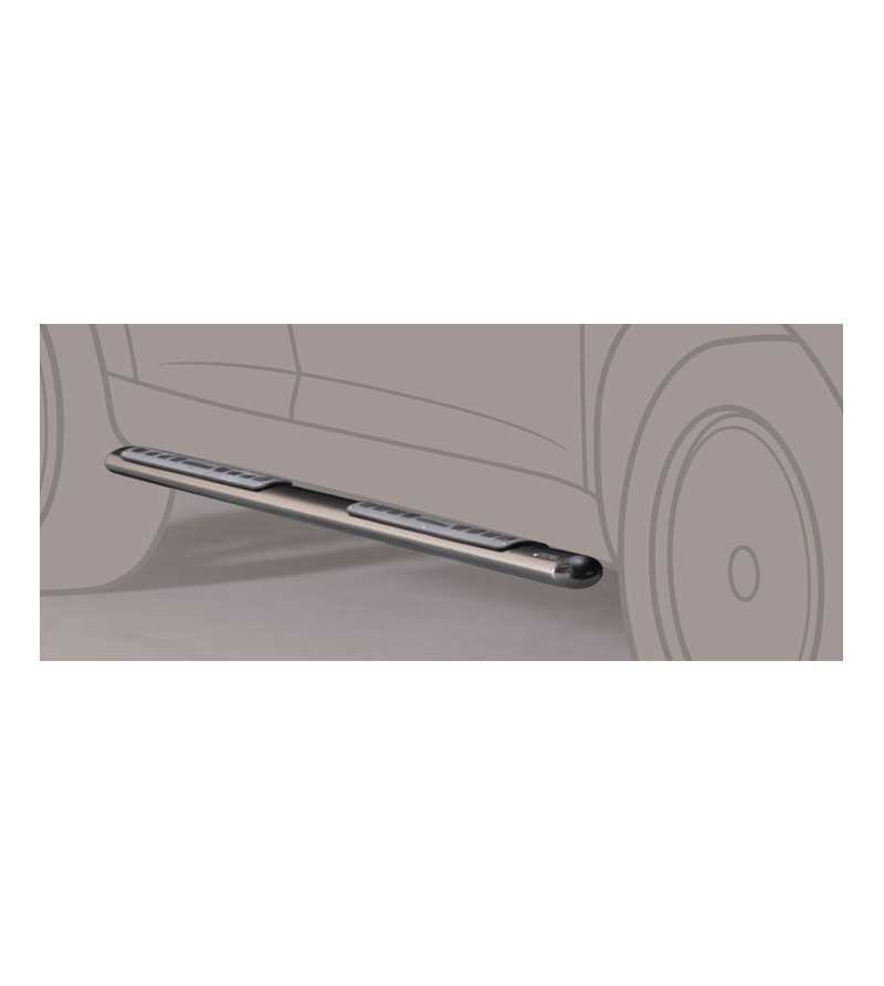 Navara 06-09 Double Cab Design Side Protection Oval - DSP/167/IX - Lights and Styling Navara 06-09 Double Cab Design Side Protection Oval - DSP/167/IX - Lights and Styling