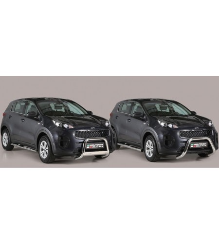 Bumperbar - Misutonida - Slash - Black matte - Kia - Sportage - 2016-2018