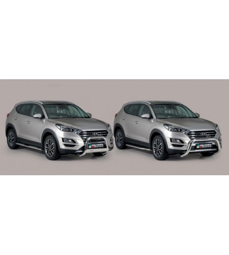 Bumperbar - Misutonida - Slash - Black matte - Hyundai - Tucson - 2018-2021