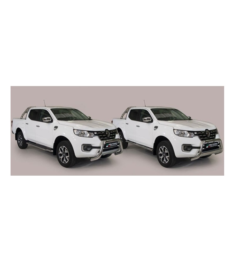 Rollbar - Misutonida - Stretch - 3 rör - Inscripted - Svart Matt - Renault - Alaskan - Double Cab - 2017-2020 Rollbar - Misutonida - Stretch - 3 rör - Inscripted - Svart Matt - Renault - Alaskan - Double Cab - 2017-2020