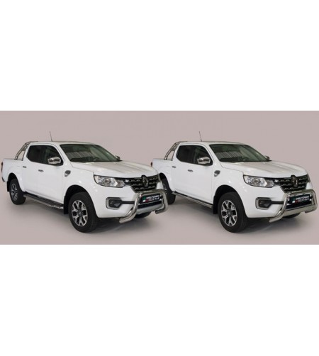 Alaskan D.C. 18-,  Roll Bar Mark on Tonneau Inox (3 pipes version) - RLSS/K/3432/IX - Rollbars / Sportsbars - Verstralershop