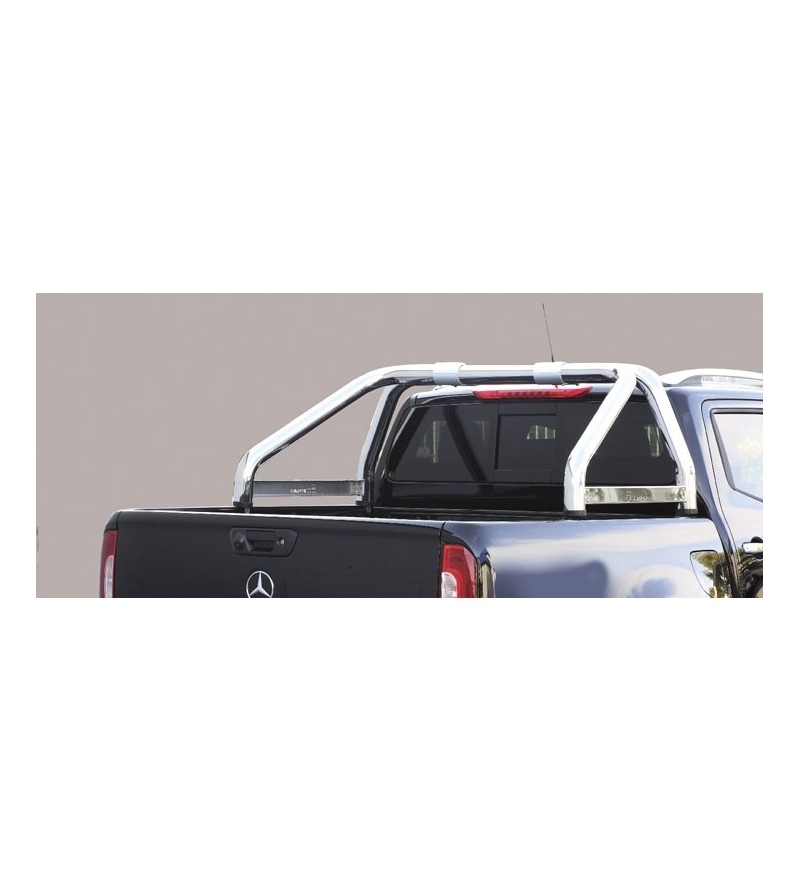 X-Klasse 17- Roll Bar Mark on Tonneau Black Coated Inox (2 pipes version) - RLSS/K/2428/IX - Rollbars / Sportsbars - Verstralers X-Klasse 17- Roll Bar Mark on Tonneau Black Coated Inox (2 pipes version) - RLSS/K/2428/IX - Rollbars / Sportsbars - Verstralers