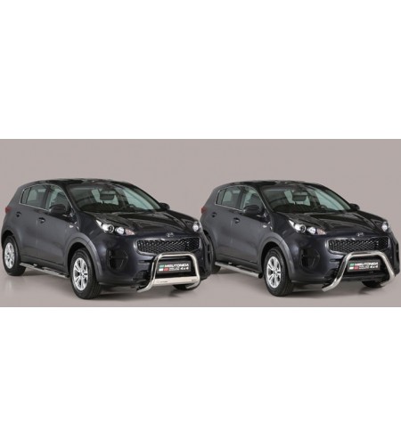 Rear bar - Misutonida - Rear - Black matte - Kia - Sportage - 2016-2018