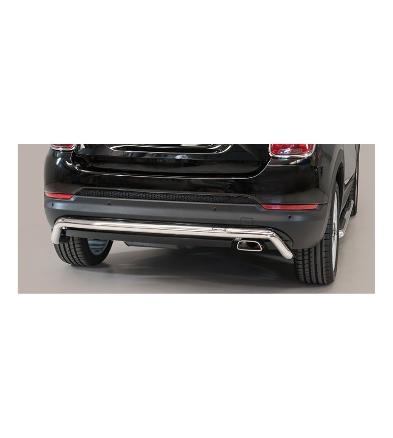 Rear bar - Misutonida - Rear - Black matte - Fiat - 500X - 2015-2018