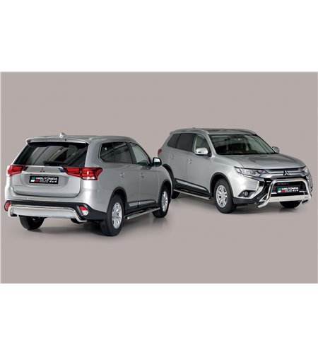 Heckbügel - Misutonida - Rear - Schwarz matt - Mitsubishi - Outlander - 2020-2022