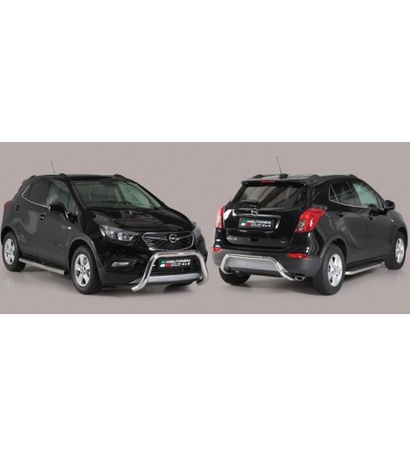 Rearbar - Misutonida - Rear - Svart Matt - Opel - Mokka X - 2016-2020