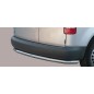 Rearbar - Misutonida - Rear - Zwart mat - Volkswagen - Caddy - 2004-2014 Rearbar - Misutonida - Rear - Zwart mat - Volkswagen - Caddy - 2004-2014