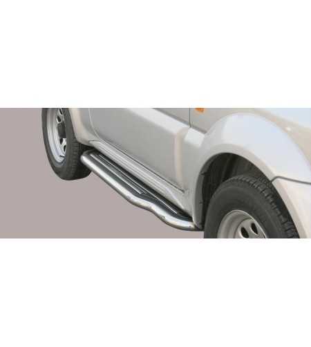 Sidorör - Misutonida - Steps - Svart Matt - Set - Suzuki - Jimny - 2006-2011