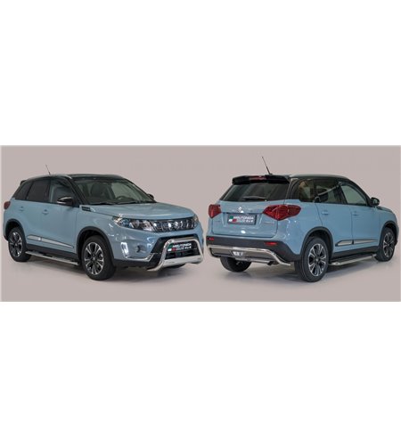 Seitenschutzbügel - Misutonida - Steps - Schwarz matt - Suzuki - Vitara - 2019+