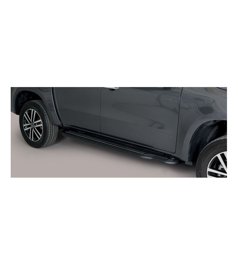 Seitenschutzbügel - Misutonida - Steps - Schwarz matt - Satz - Mercedes - X-Class - 2017-2020 Seitenschutzbügel - Misutonida - Steps - Schwarz matt - Satz - Mercedes - X-Class - 2017-2020