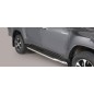 Sidebars - Misutonida - Steps - Black matte - Set - Toyota - Hilux - Double Cab - 2016-2020