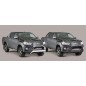 Sidebars - Misutonida - Steps - Black matte - Set - Toyota - Hilux - Double Cab - 2016-2020