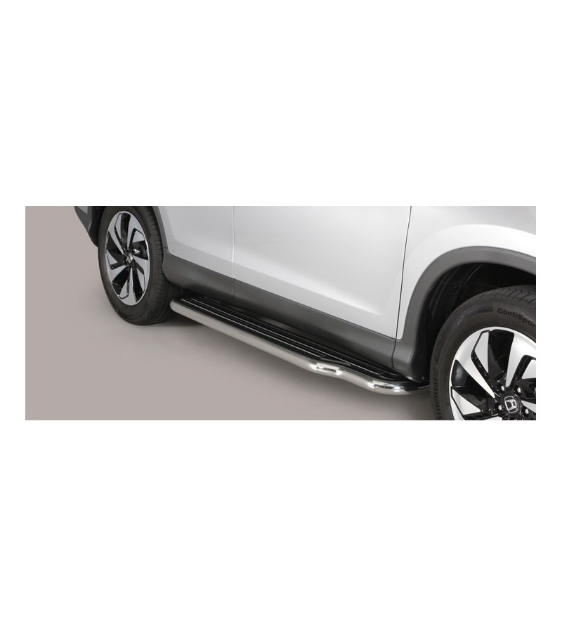 Sidebars - Misutonida - Steps - Zwart mat - Set - Honda - CR-V - 2015-2023 Sidebars - Misutonida - Steps - Zwart mat - Set - Honda - CR-V - 2015-2023
