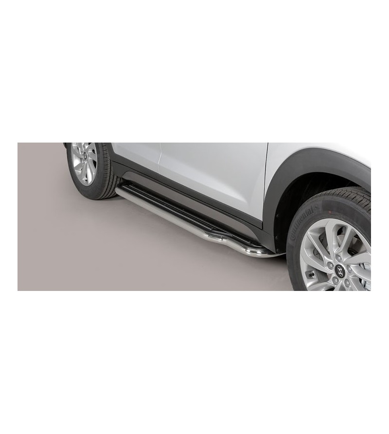 Sidorör - Misutonida - Steps - Svart Matt - Hyundai - Tucson - 2015-2018 Sidorör - Misutonida - Steps - Svart Matt - Hyundai - Tucson - 2015-2018