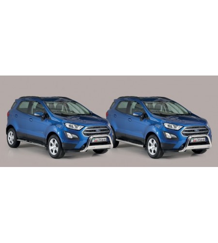 Seitenschutzbügel - Misutonida - Steps - Schwarz matt - Satz - Ford - Ecosport - 2018-2023