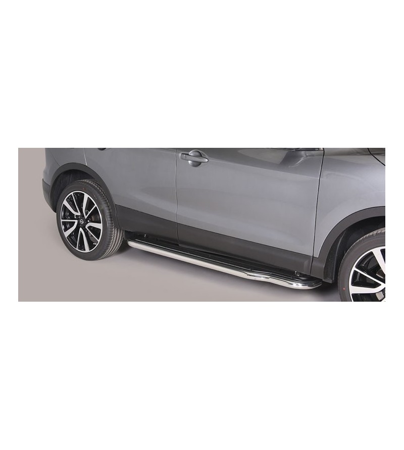 Sidebars - Misutonida - Steps - Zwart mat - Nissan - Qashqai - 2014-2017 Sidebars - Misutonida - Steps - Zwart mat - Nissan - Qashqai - 2014-2017