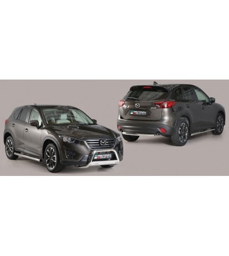 Seitenschutzbügel - Misutonida - Steps - Schwarz matt - Satz - Mazda - CX-5 - 2015-2016