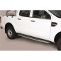 Sidebars - Misutonida - Steps - Zwart mat - Set - Ford - Ranger - Double Cab - 2019-2022 Sidebars - Misutonida - Steps - Zwart mat - Set - Ford - Ranger - Double Cab - 2019-2022